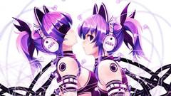 Headphones Music Exit purple