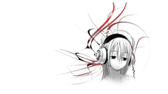 Headphones nitroplus super sonico