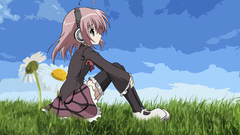 Headphones school uniforms seitokai