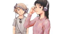 Headphones Simple Background neia