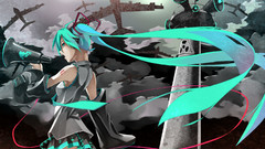 Headphones tattoos Aircraft vocaloid