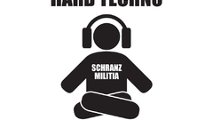 Headphones Techno white background