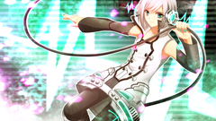 Headphones vocaloid detached sleeves