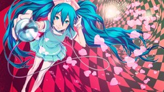 Headphones vocaloid gloves hatsune