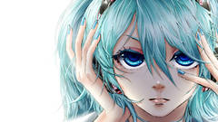 Headphones vocaloid hatsune miku