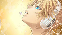 Headphones vocaloid kagamine len