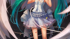 Headphones water wings vocaloid