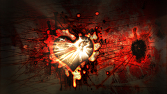 Heart broken abstract
