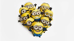 Hearts Despicable Me minions cgi