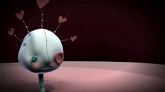 Hearts plush minimalistic