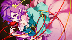 Hearts purple eyes komeiji