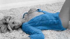 Heidi klum lying down