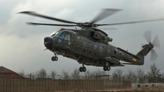Helicopters air force danish EH-101