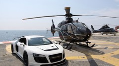 Helicopters cars vehicles Audi