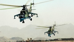 Helicopters vehicles Mi-24