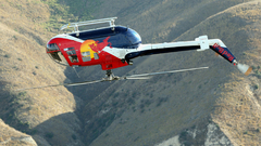 Helicopters vehicles Red Bull