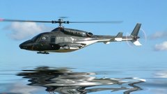 Helicopters vehicles reflections Airwolf