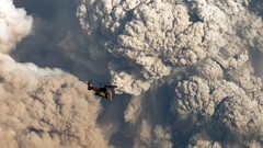 Helicopters Volcanoes steam Volcano Puyehue