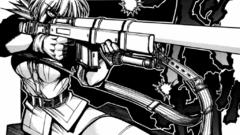Hellsing Seras Victoria monochrome