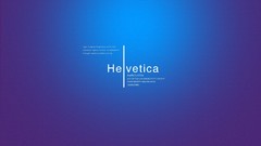 Helvetica Typography