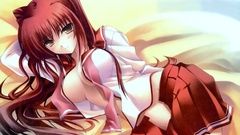 Hentai redheads beds school