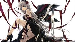 Hentai wings long hair