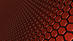 Hexagonial lattice work abstract