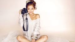 Hi-tech woman wool Nikon Cameras models dslr sweaters technic