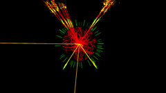 Higgs boson simulation simulated