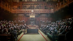 High banksy chimps Resolution