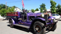 High Car old firetruck
