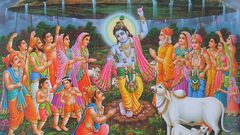 High Krishna Resolution govardhana