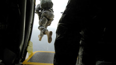 High Resolution paratroop