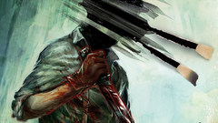 High tapetas Resolution slad krwi