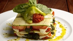 High zucchini and heirloom