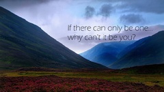 Highlander play untitled tagline