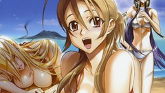 Highschool of the dead busujima saeko Miyamoto Rei Marikawa 