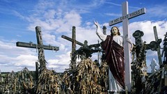 Hills cross cemetery lithuania