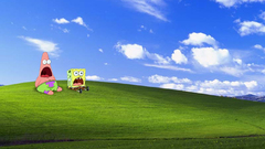 Hills SpongeBob windows xp