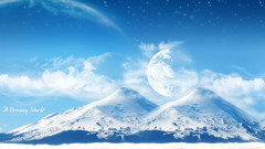 Hills World planet Earth dreamy Photomanipulation