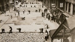 History cities streets new york city workers old photography 