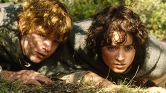 Hobbits Elijah Wood Sean Astin the lord of the rings frodo 