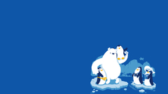 Holiday Penguins show didn huh