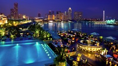 Holidays bay India Singapore Hotel travel luxury cityscapes 
