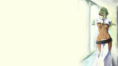 Hollow bleach Espada underboobs