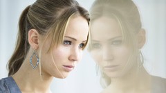 Hollywood Actress brunettes models photo shoot mirrors jennifer 