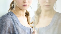 Hollywood Actress brunettes models photo shoot mirrors jennifer 