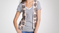 Hollywood fashion Actress models photo shoot Simple Background 