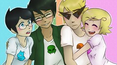 homestuck artwork comic art web comic colorful