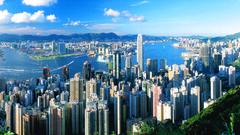 Hong Kong city skyline